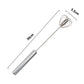 Semi-automatic Mixer Egg Beater Manual Self Turning Stainless Steel Whisk Hand Blender Egg Cream Stirring Kitchen Tools - Cookinero