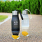 Xmas Gift 650ml Infuser Water Bottle Plastic Fruit Infusion Kids Drink Outdoor Sports Bottle Juice Lemon Portable Kettle - Cookinero