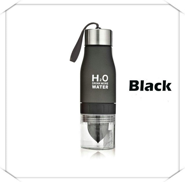 Xmas Gift 650ml Infuser Water Bottle Plastic Fruit Infusion Kids Drink Outdoor Sports Bottle Juice Lemon Portable Kettle - Cookinero