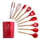 Silicone Kitchenware Cooking Utensils Set Heat Resistant Kitchen Non-Stick Cooking Utensils Baking Tools With Storage Box Tools - Cookinero