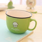 Thicken Anti scald Mug Coffe Milk Lemon Juice Water  Breakfast Cute Mugs cup Ceramic Bottlees - Cookinero