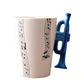 Hoomall 300ML Instrument Mug Handle Ceramic Coffe Mug Cup Musical Note Hot Mug Table Water Bottle Dinkware Kitchen Accessories - Cookinero