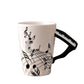 Hoomall 300ML Instrument Mug Handle Ceramic Coffe Mug Cup Musical Note Hot Mug Table Water Bottle Dinkware Kitchen Accessories - Cookinero